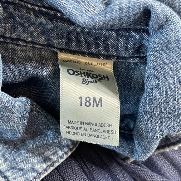 OshKosh B’Gosh Tulle Long Jean Dress - Picture 5 of 6